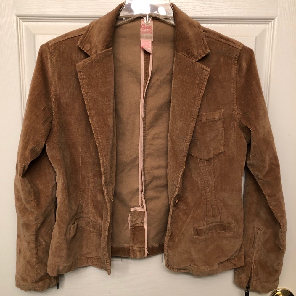Corduroy jacket Tan/brown Size Large—#042 - Picture 3 of 13